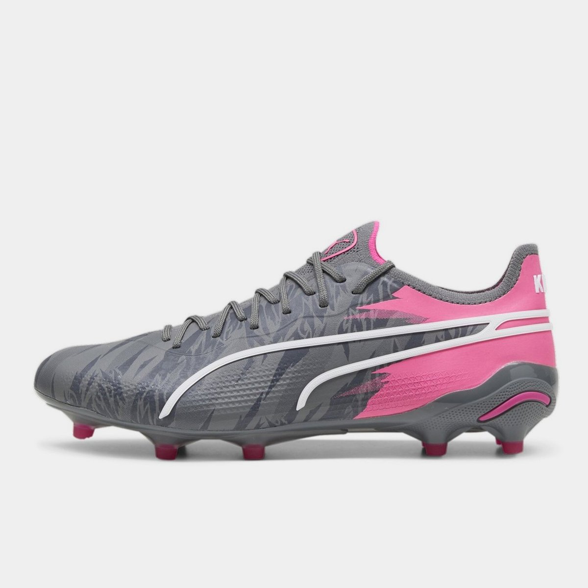 Grey and pink football hot sale boots