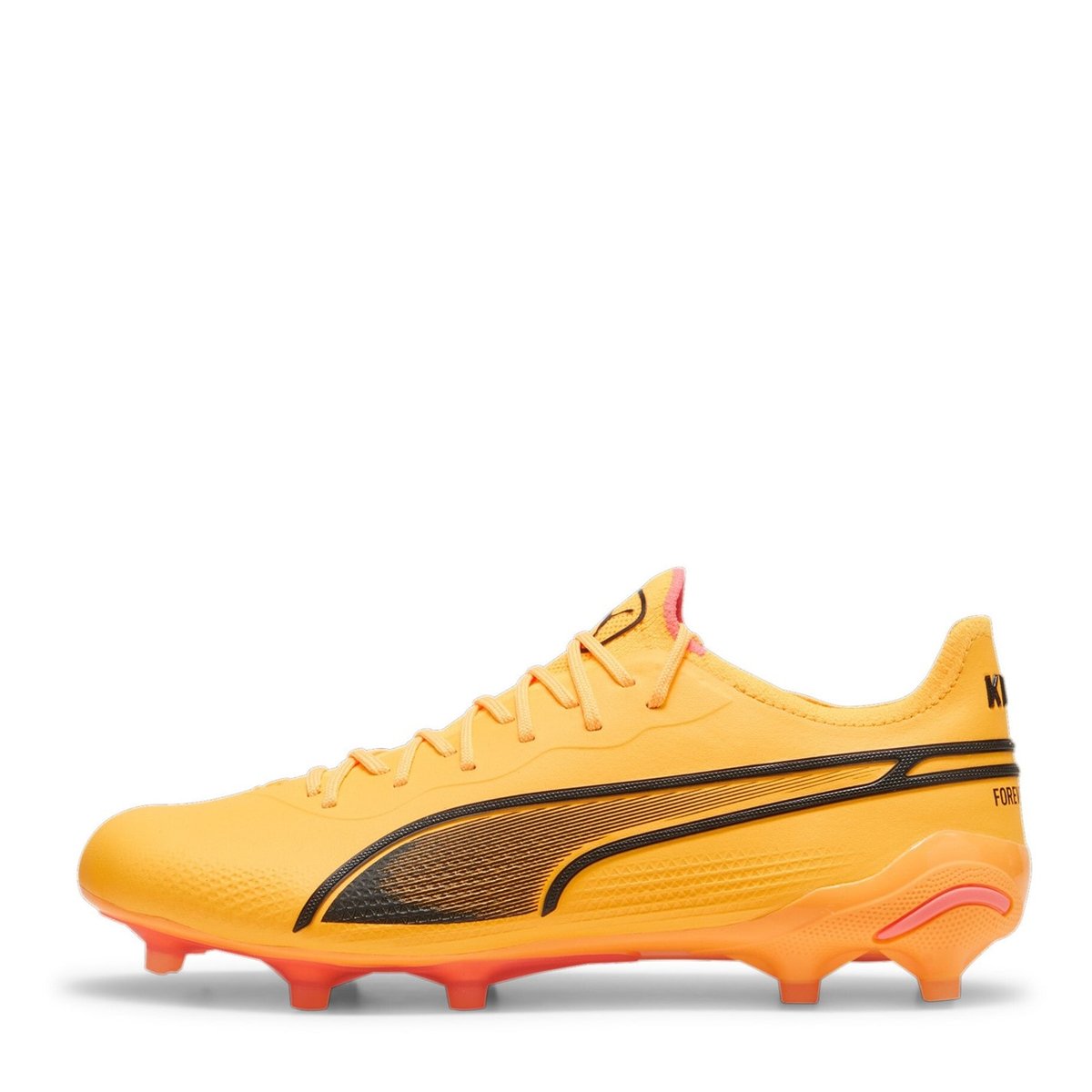 Puma King Ultimate Firm Ground Football Boots Orange Black 125.00