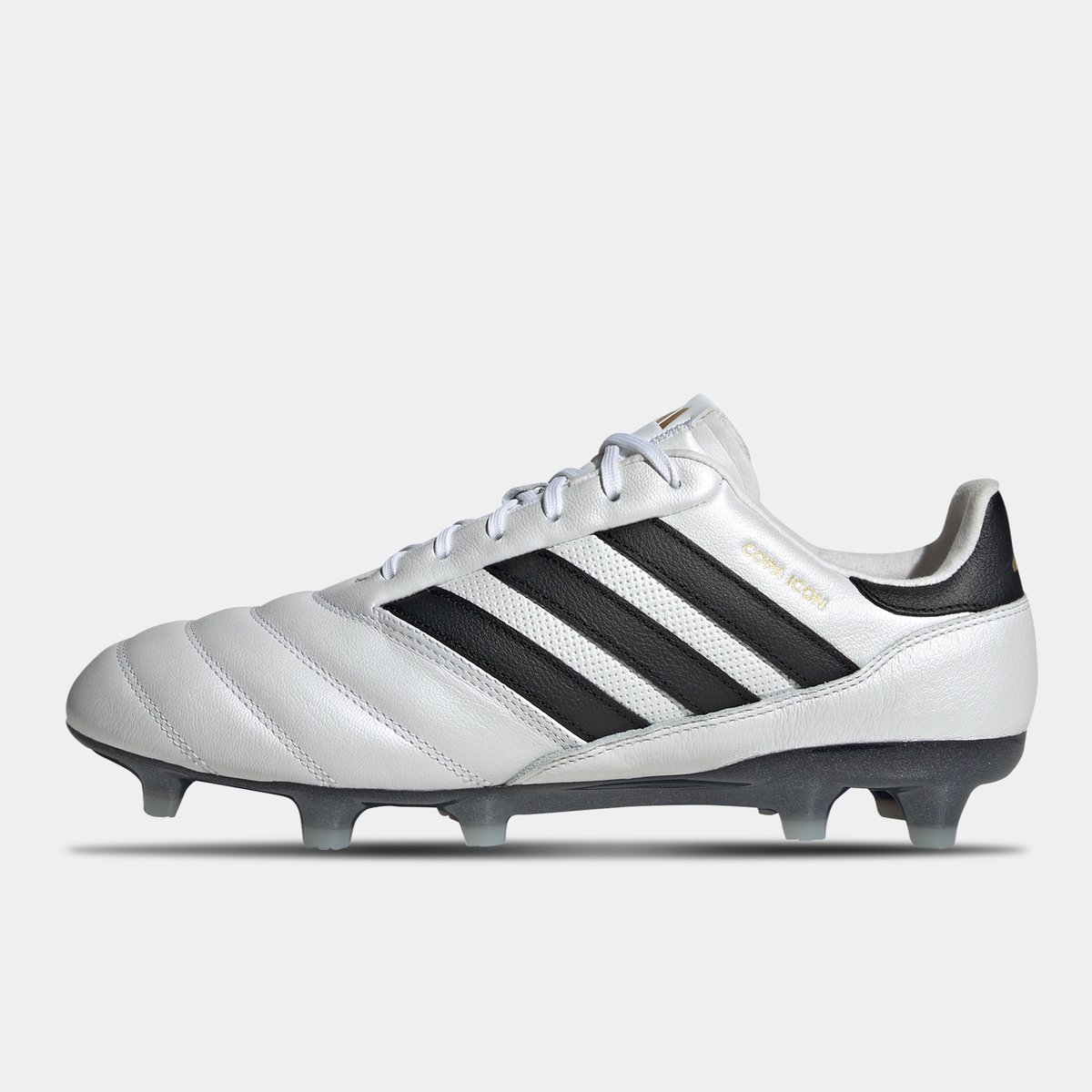 Adidas white and 2024 gold rugby boots