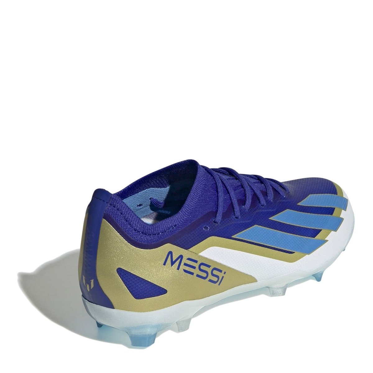 Junior gold cheap messi football boots