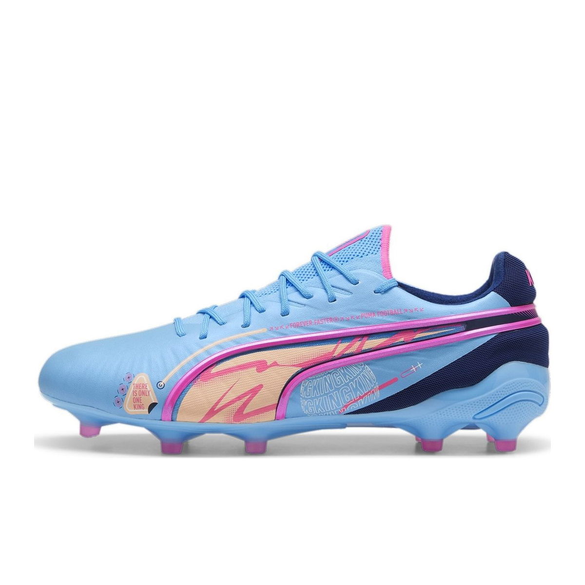 Puma pink and blue football shops boots