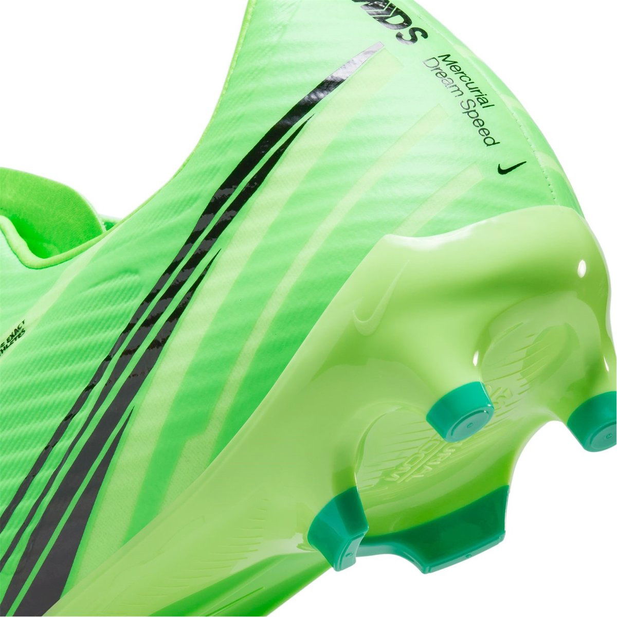 Nike Mercurial Vapour 15 Academy Firm Ground Football Boots Green/Black ...