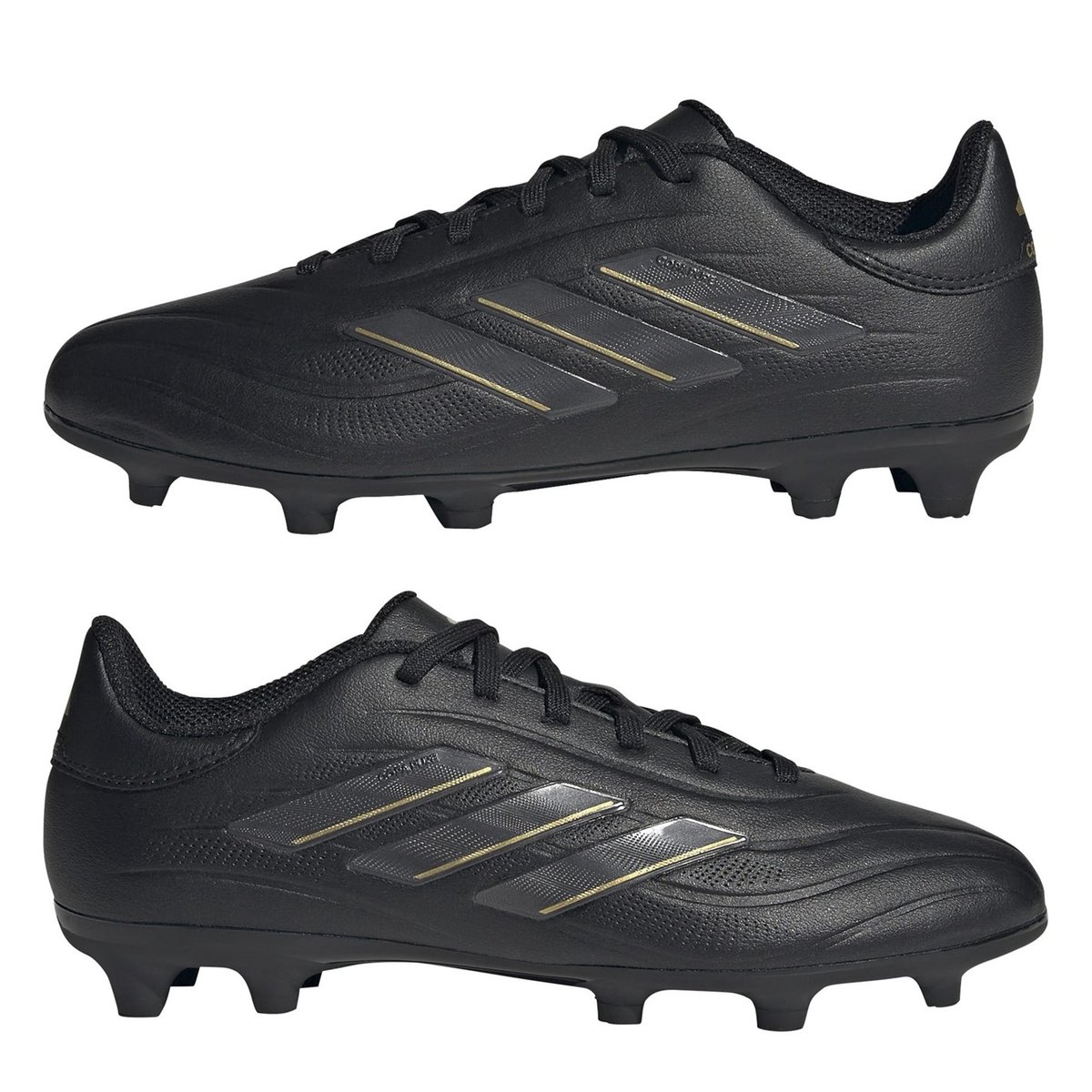 Black adidas soccer shoes hotsell