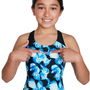 Allover Splashback Swimsuit Junior Girls