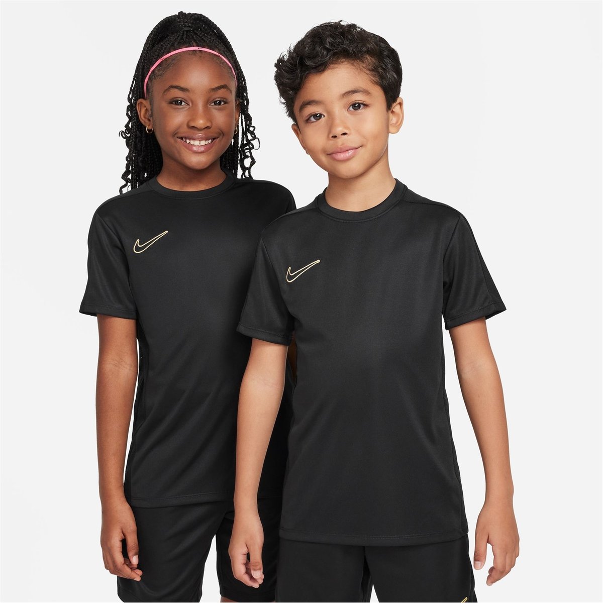 Nike Academy Top Juniors Black Gold 15.00