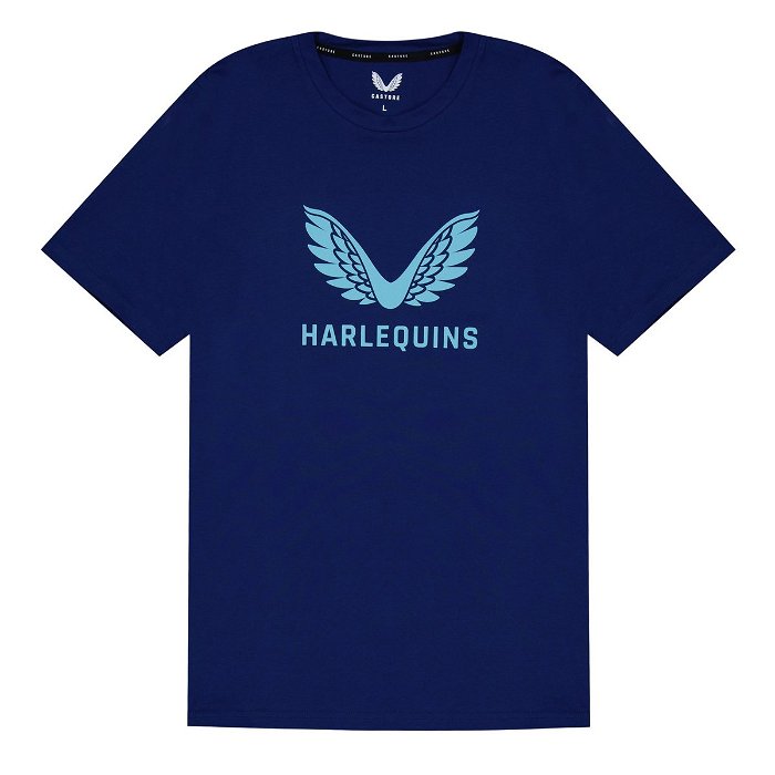 Harlequins Logo T-Shirt Mens