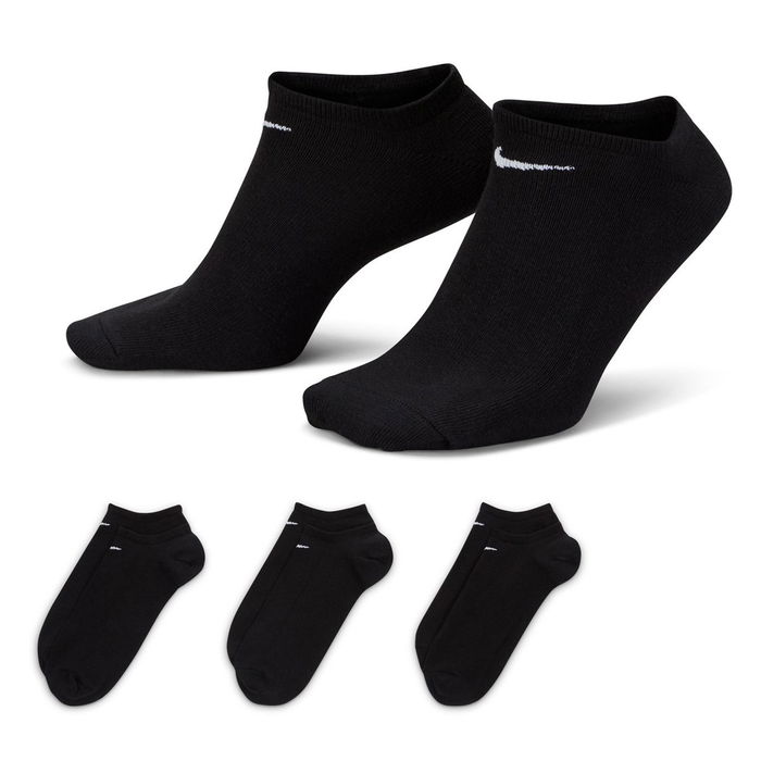 3 Pack No Show Socks Mens