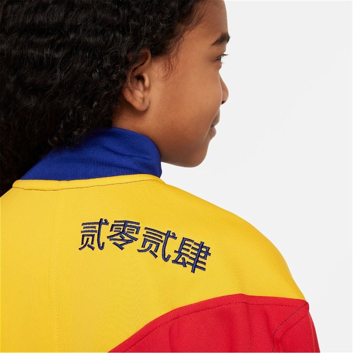 FC Barcelona Chinese New Year Anthem Jacket 2023 2024 Juniors