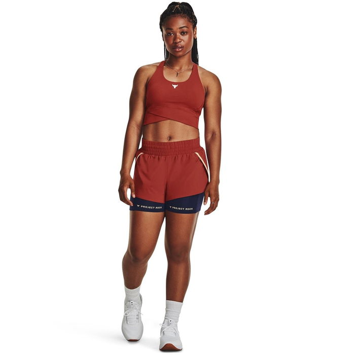 Armour Pjt Rck Leg Day Flex Short Gym Womens