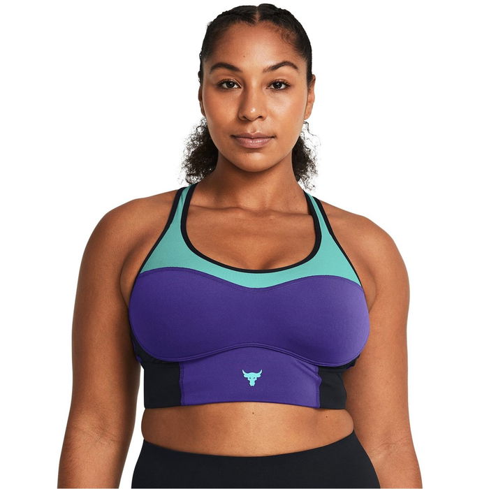 Armour Pjt Rck Lets Go Ll Infty Bra Medium Impact Sports Womens