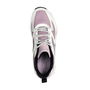 Mesh W Duraleather Overlay Lace Up Court Trainers Girls