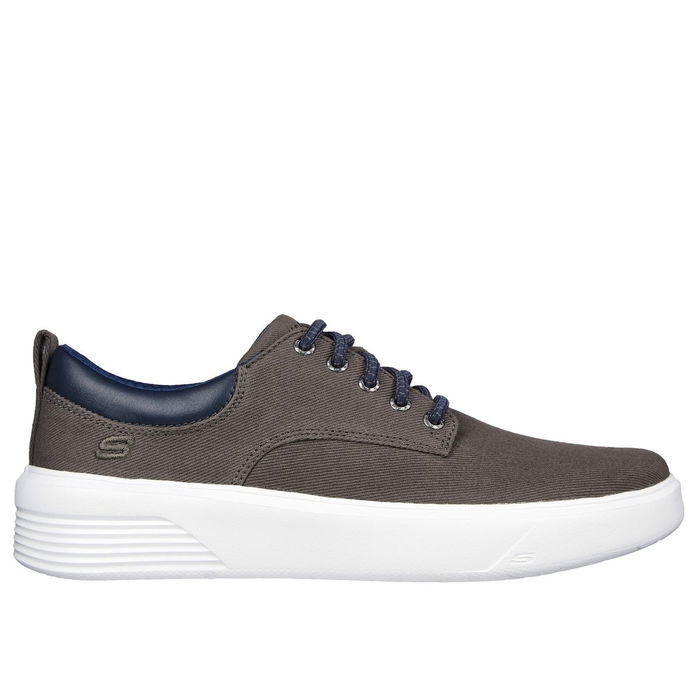 Round Toe Canvas Bungee Slilp On Low Top Trainers Mens