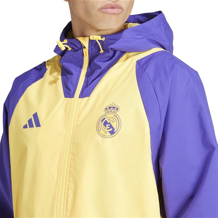 Real Madrid Tiro 23 All Weather Jacket Mens