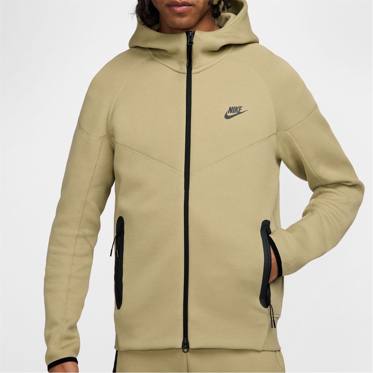 Nike tech fleece jacket yellow sale