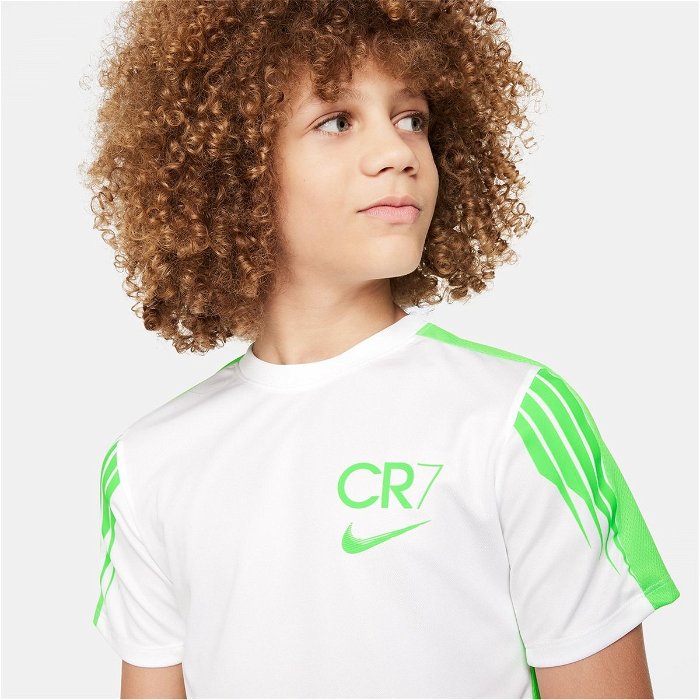 Academy Player Edition:CR7 Big Kids Dri FIT Short Sleeve Top