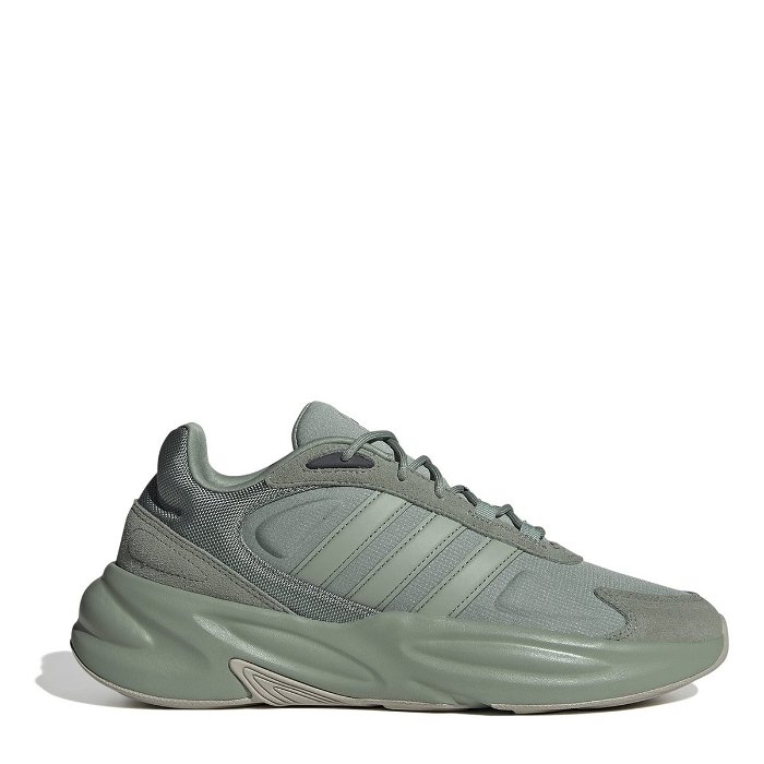 adidas Ozelle Mens Trainers Silver Green, £40.00