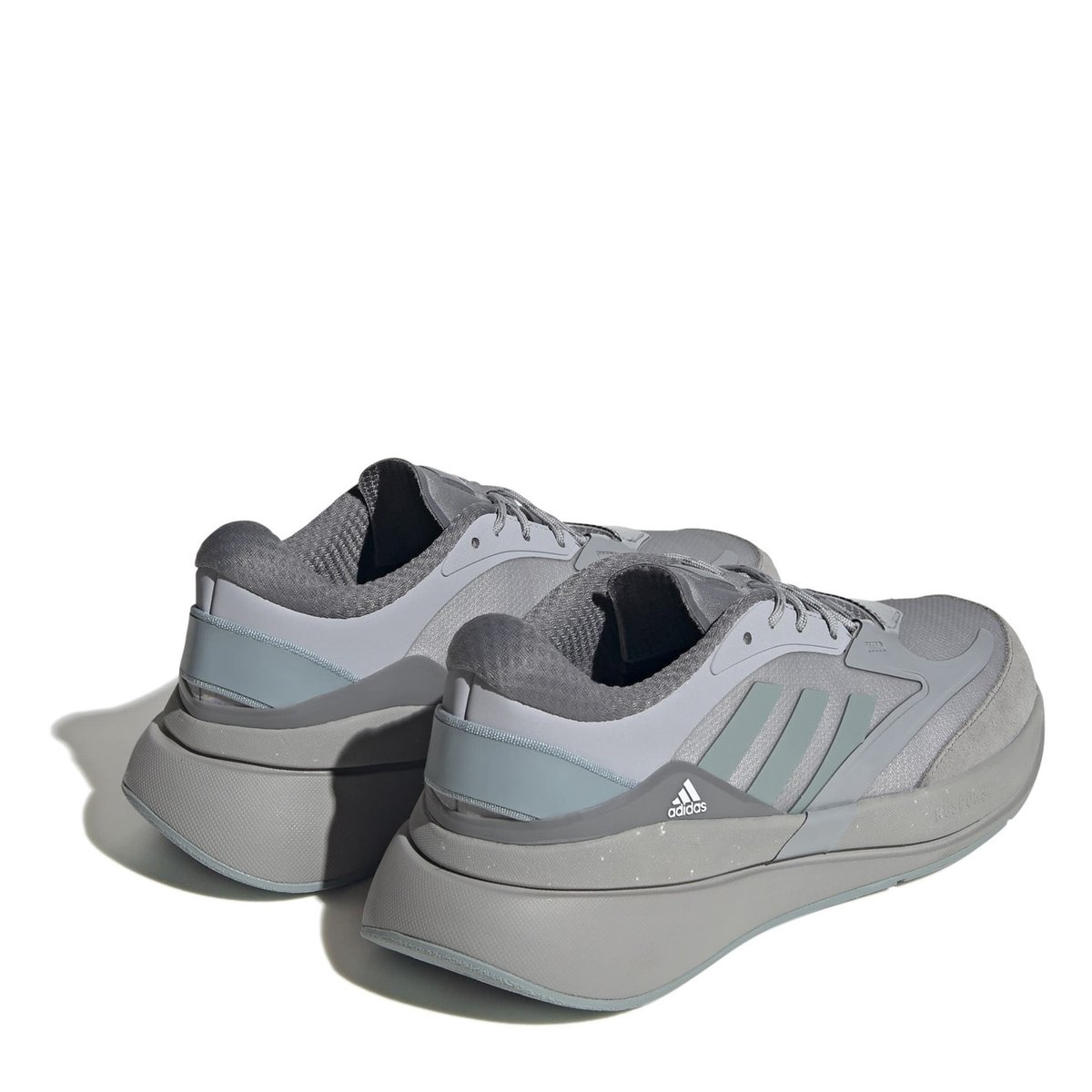 adidas Brevard Road Running Shoes Womens Gry Wh Hl Sl 45.00