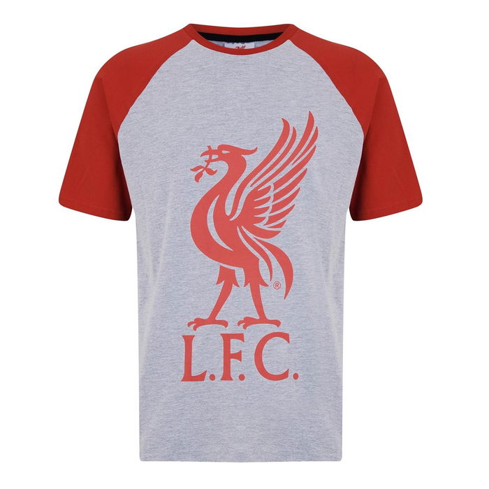 Mens Liverpool FC Short Sleeve Pj Set