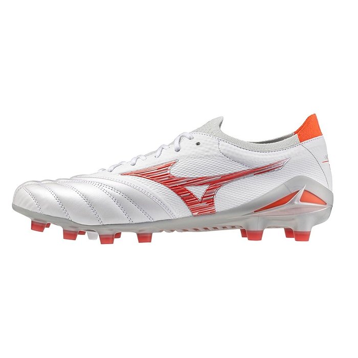 Mizuno Morelia Made In Japan Neo IV FG Boots Mens White/Red, £300.00