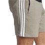 Essentials 3 Stripe Fleece Shorts Mens