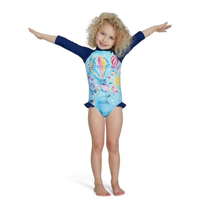 Placement Frill One Piece Baby Girls