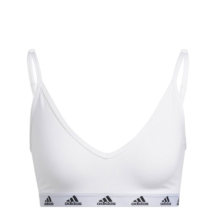 adidas Purebare Light Support Bra Womens Low Impact Sports