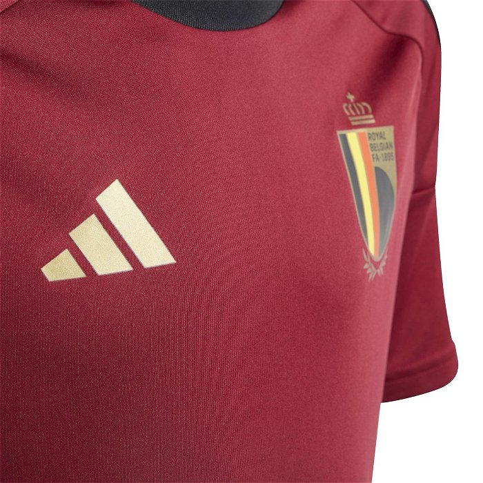 Belgium Home Fan Shirt 2024 Juniors