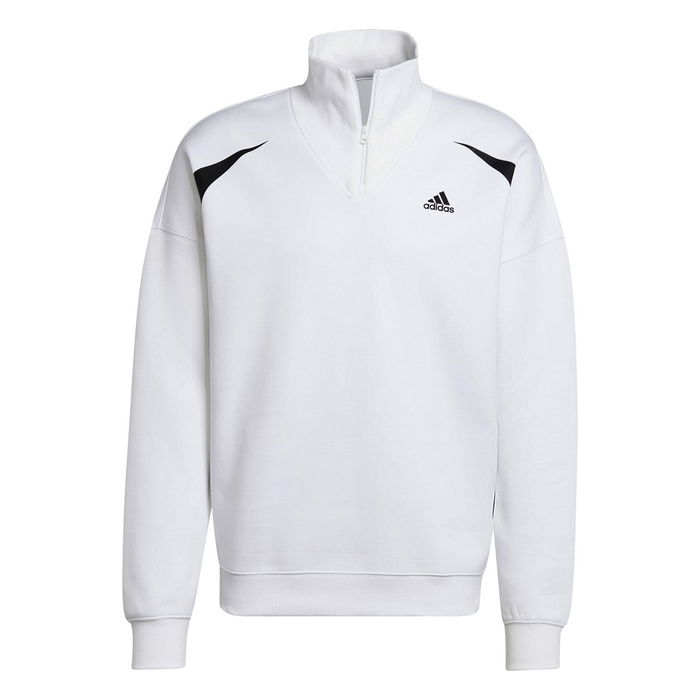 Colorblock Quarter Zip Sweatshirt Mens