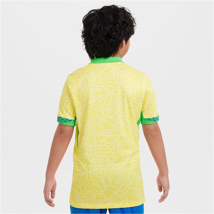 Brazil Home Shirt 2024 Juniors