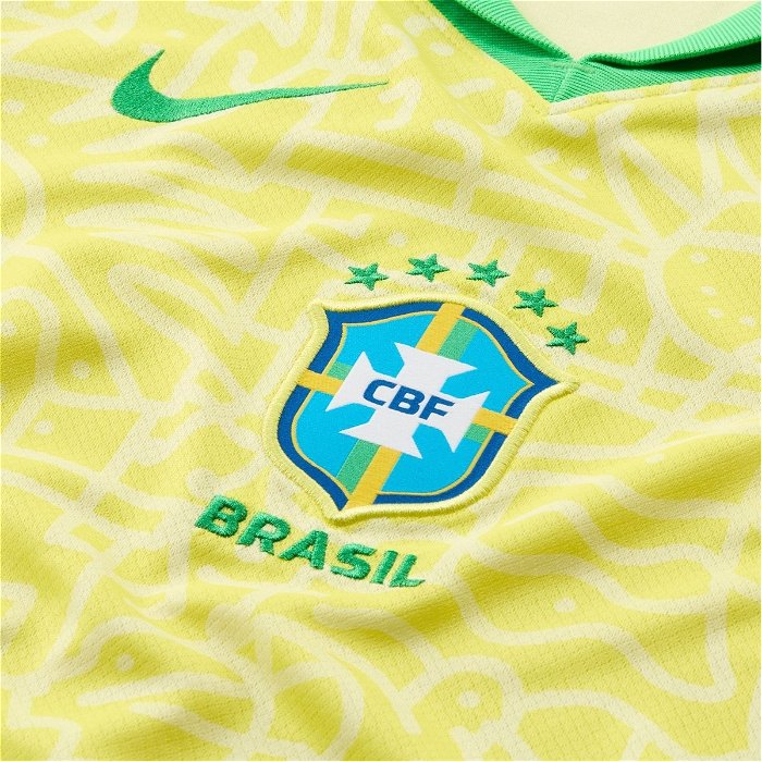 Brazil Home Shirt 2024 Juniors