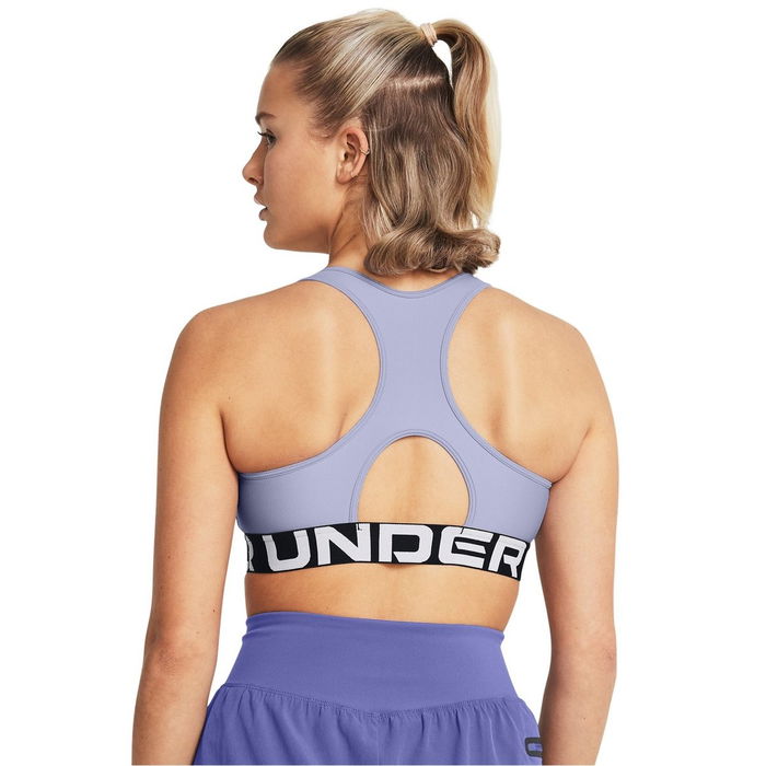 Armour HeatGear® Armour Mid Branded Sports Bra Women