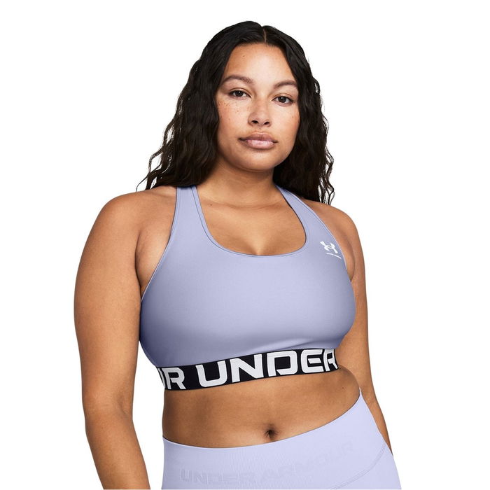 Armour HeatGear® Armour Mid Branded Sports Bra Women