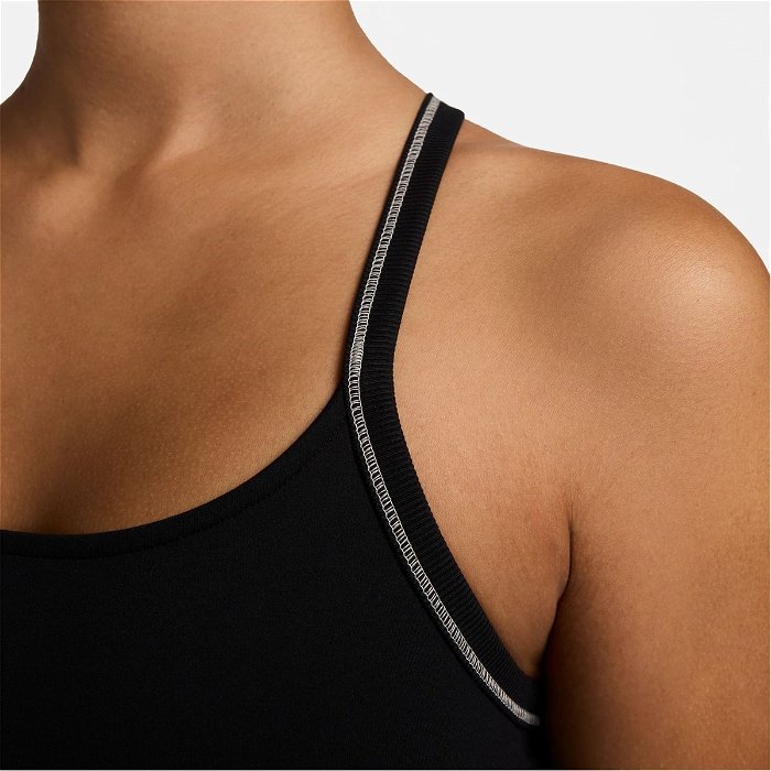 One Fitted Womens Dri FIT Crop Tank Top