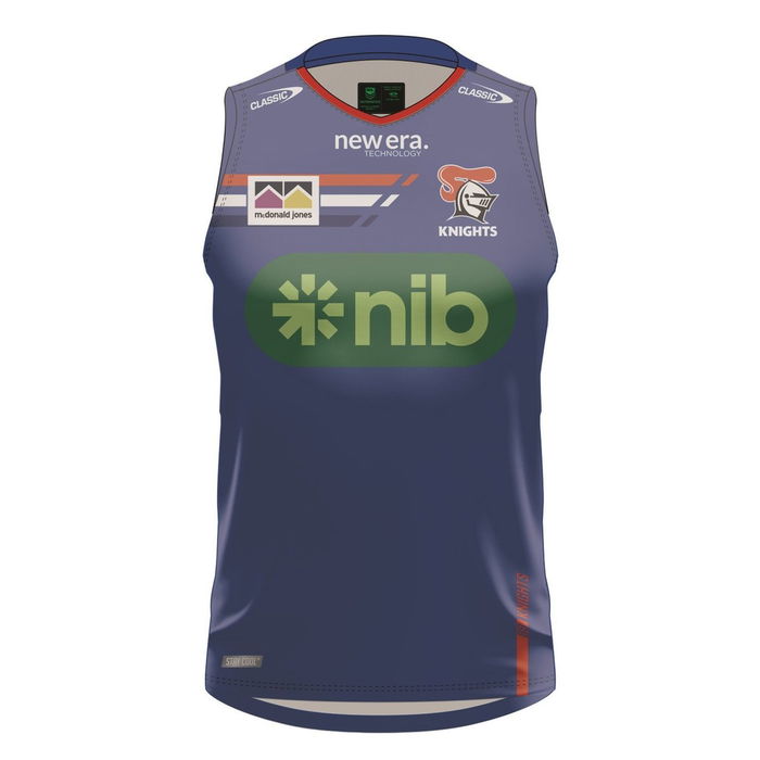 Newcastle Knights 2024 Training Singlet Mens