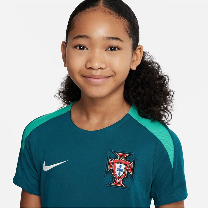 Portugal Strike Short Sleeve Top 2024 Juniors