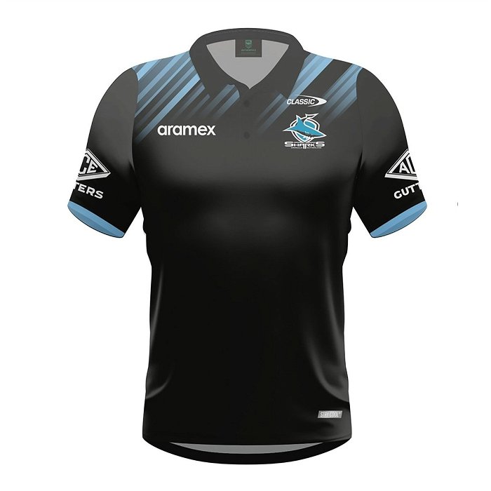 Cronulla Sharks 2024 Polo Shirt Mens