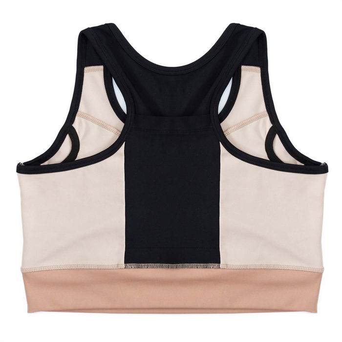 Block Netball Crop Top