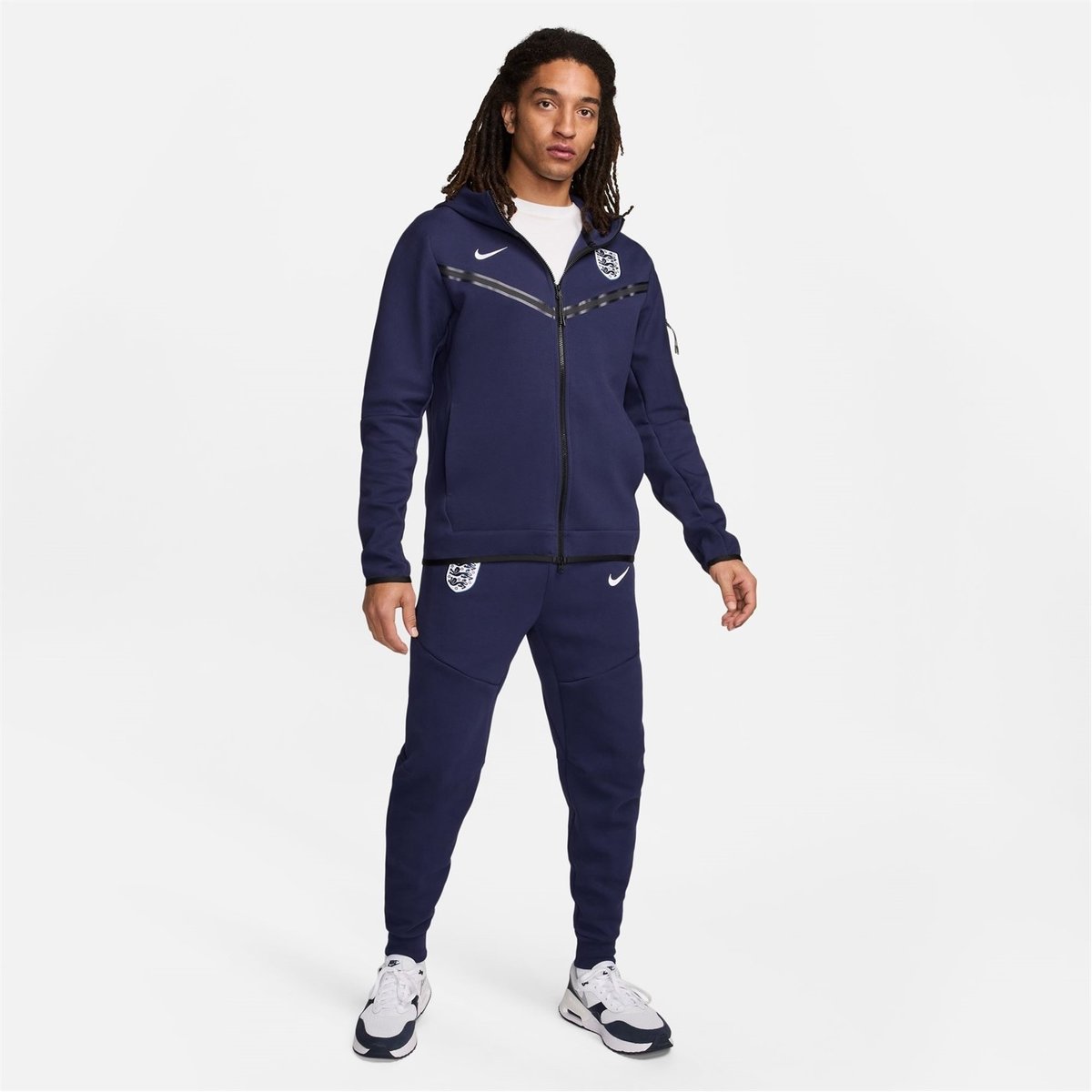 Nike England Tech Fleece Windrunner 2024 Adults Blue 110.00