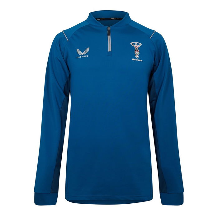 Harlequins Quarter Zip Mens