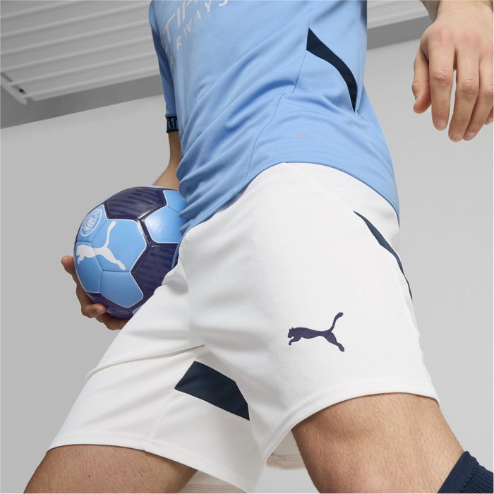 Manchester City Home Shorts 2024 2025 Adults
