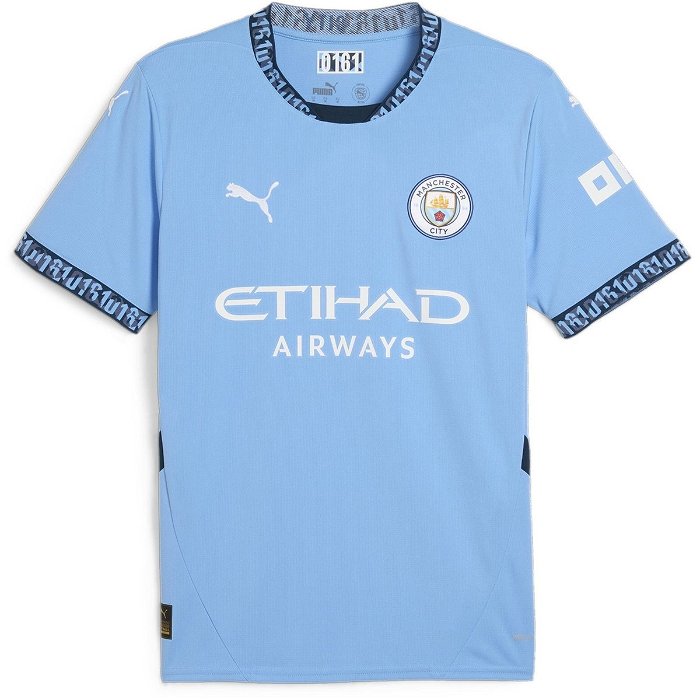 Manchester City Home Shirt 2024 2025 Adults