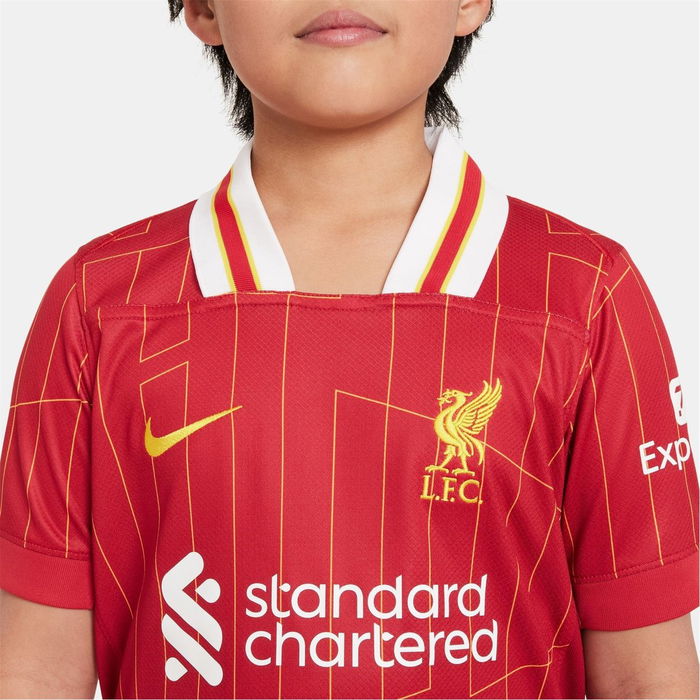 Liverpool Home Shirt 2024 2025 Juniors