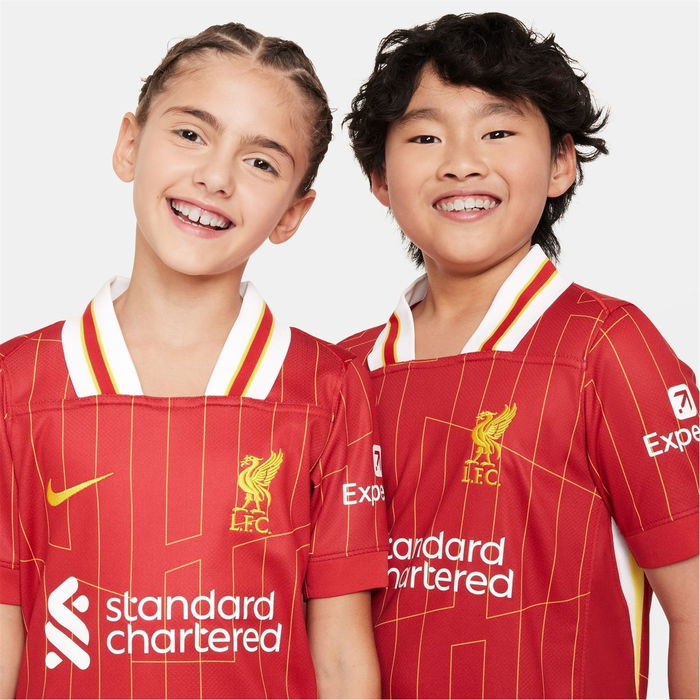 Liverpool Home Shirt 2024 2025 Juniors