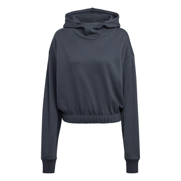 Lounge Cropped Hoodie Womens