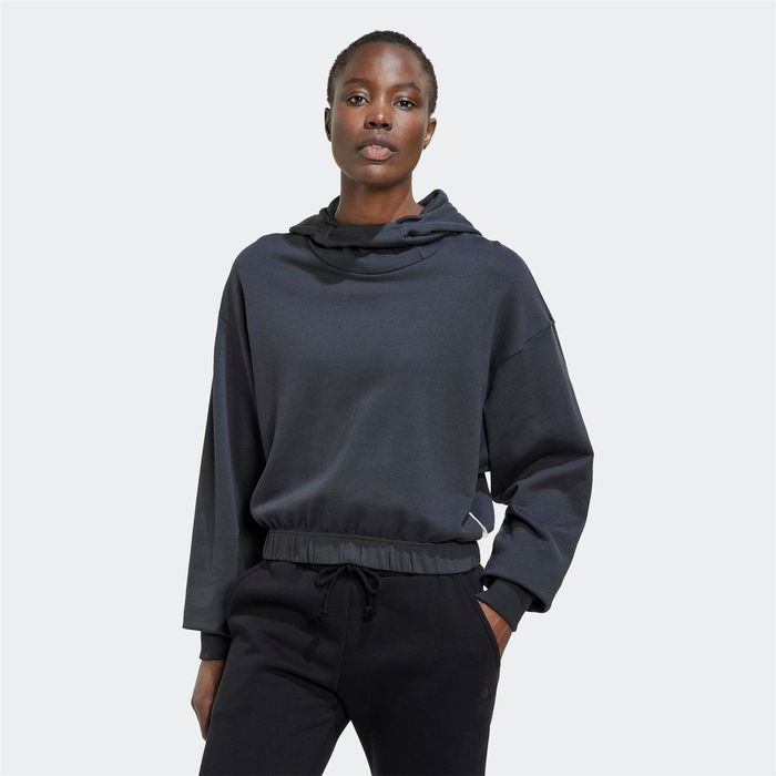 Lounge Cropped Hoodie Womens