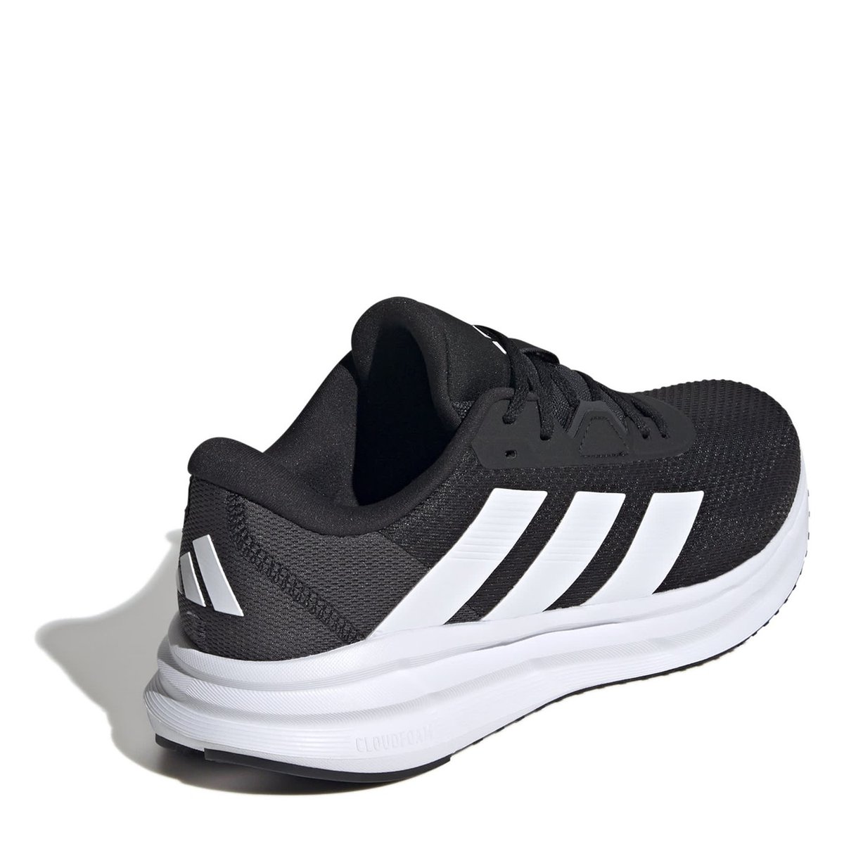 adidas Galaxy 7 Mens Running Shoes Black White 38.00