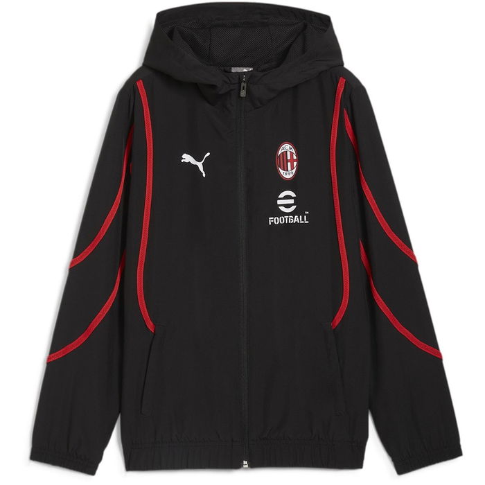 AC Milan Prematch Woven Jacket 2024 2025 Juniors