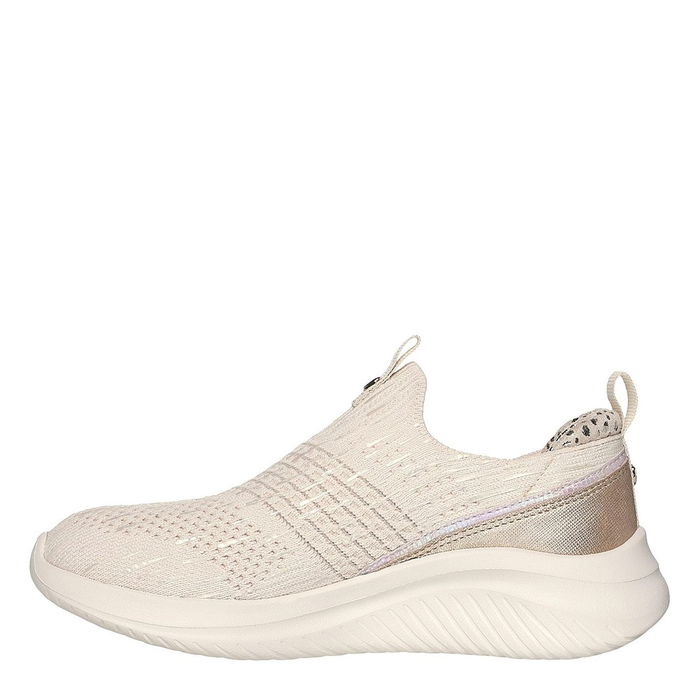 Stretch Fit Mesh W Overlays And Air C Slip On Runners Girls