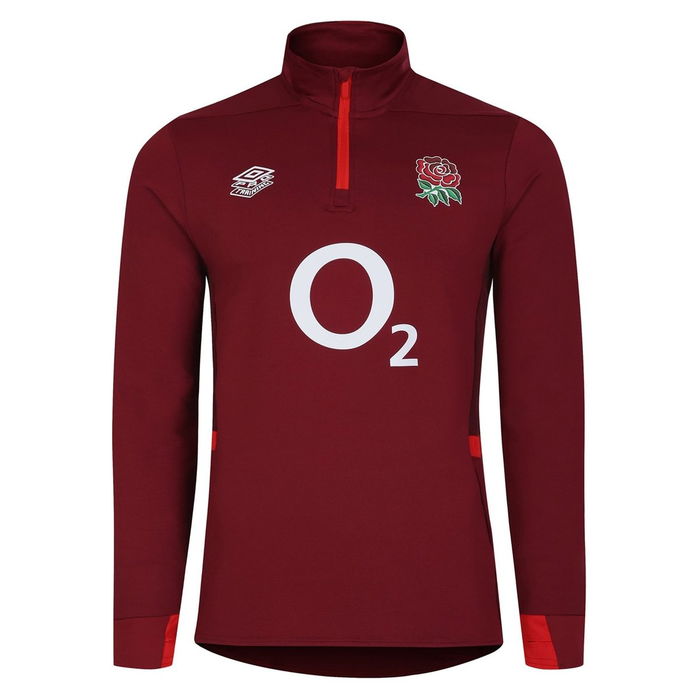 England Rugby Long Sleeve Junior Training Top - Official Youth Matchwear