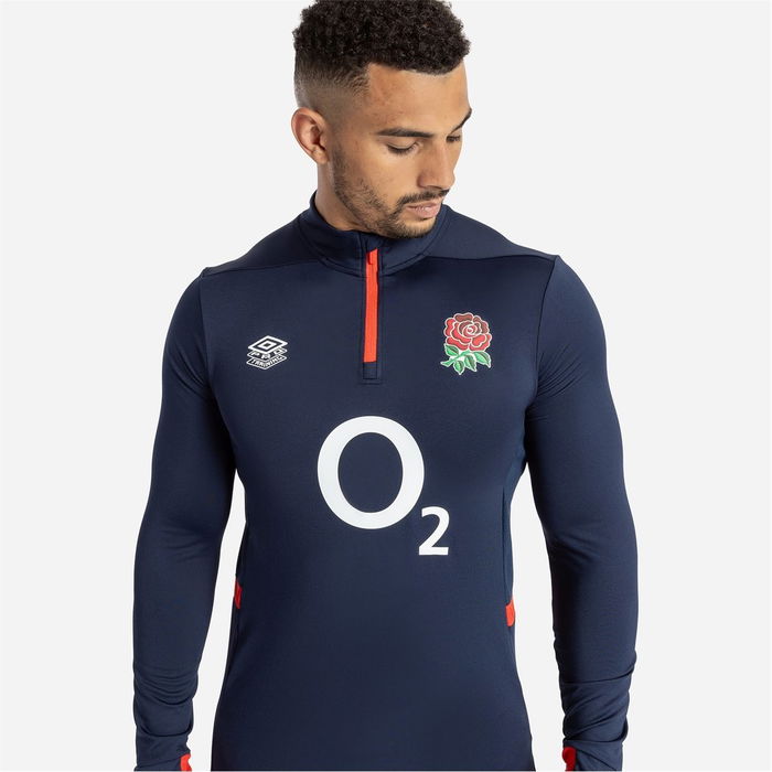 England Rugby Mid Layer Top 2023 2024 Adults